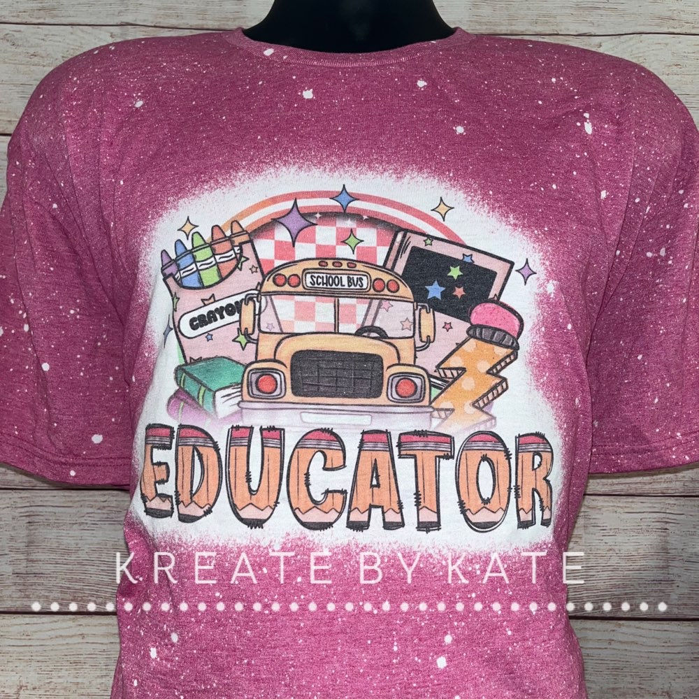 Educator - Bleached Tee