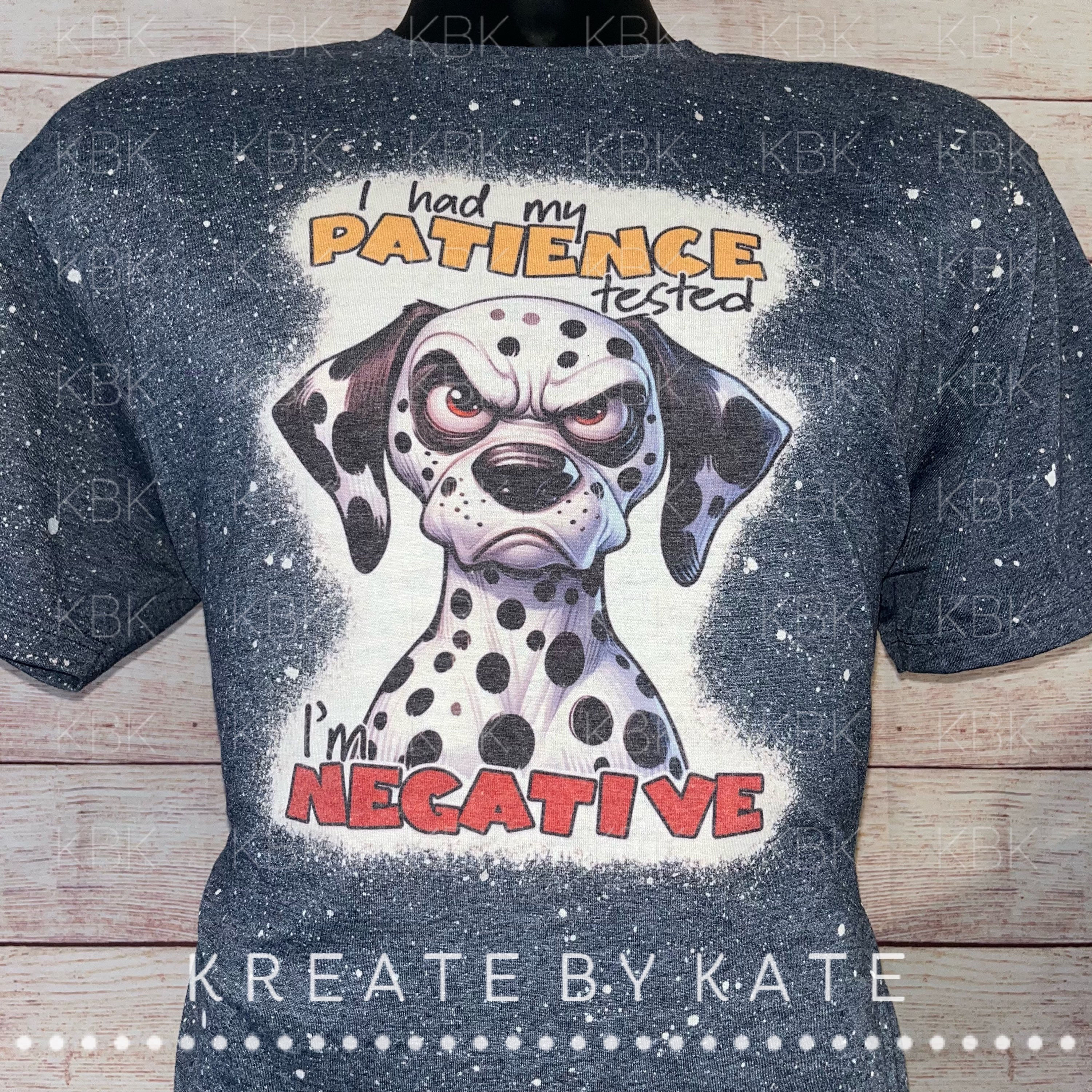 Patience Tested - Bleached Tee