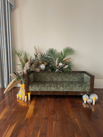 Sofa Floral Installation