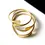 Thumbnail: Brass Coil Bangle