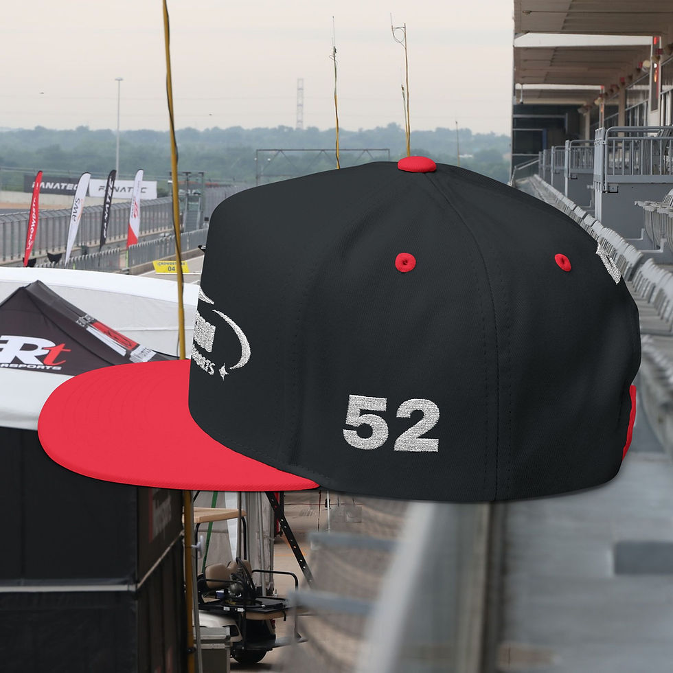 Thumbnail: Morgan Motorsports Flat Bill Hat / Drive the Legacy. Wear the Brand.