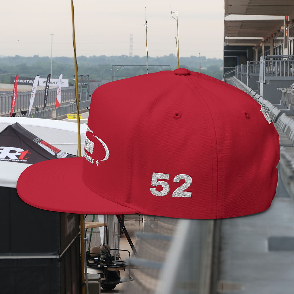Thumbnail: Morgan Motorsports Flat Bill Hat / Drive the Legacy. Wear the Brand.