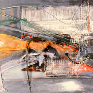 MIXED MEDIA CONSTRUCTION
32" x 24"