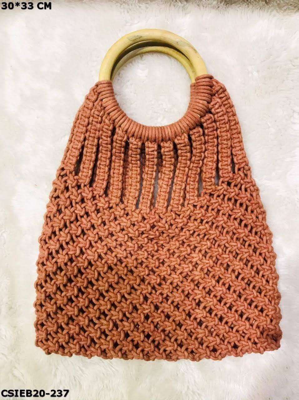 Thumbnail: Versatile Macrame Cotton Dori Handbags – Eco-Conscious Style