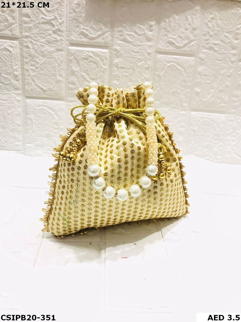 Thumbnail: Economy Embroidered Potli Bags for Wedding Favors, Festivals, and Business Gifts
