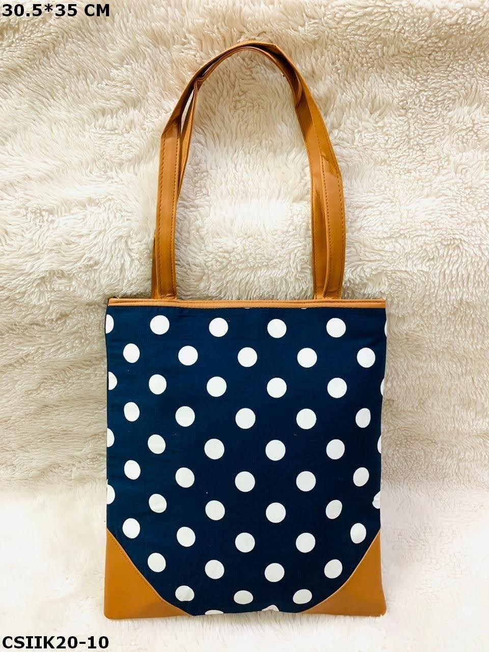 Thumbnail: Designer Ikkat Cotton Tote Bags – Perfect for Casual Outings