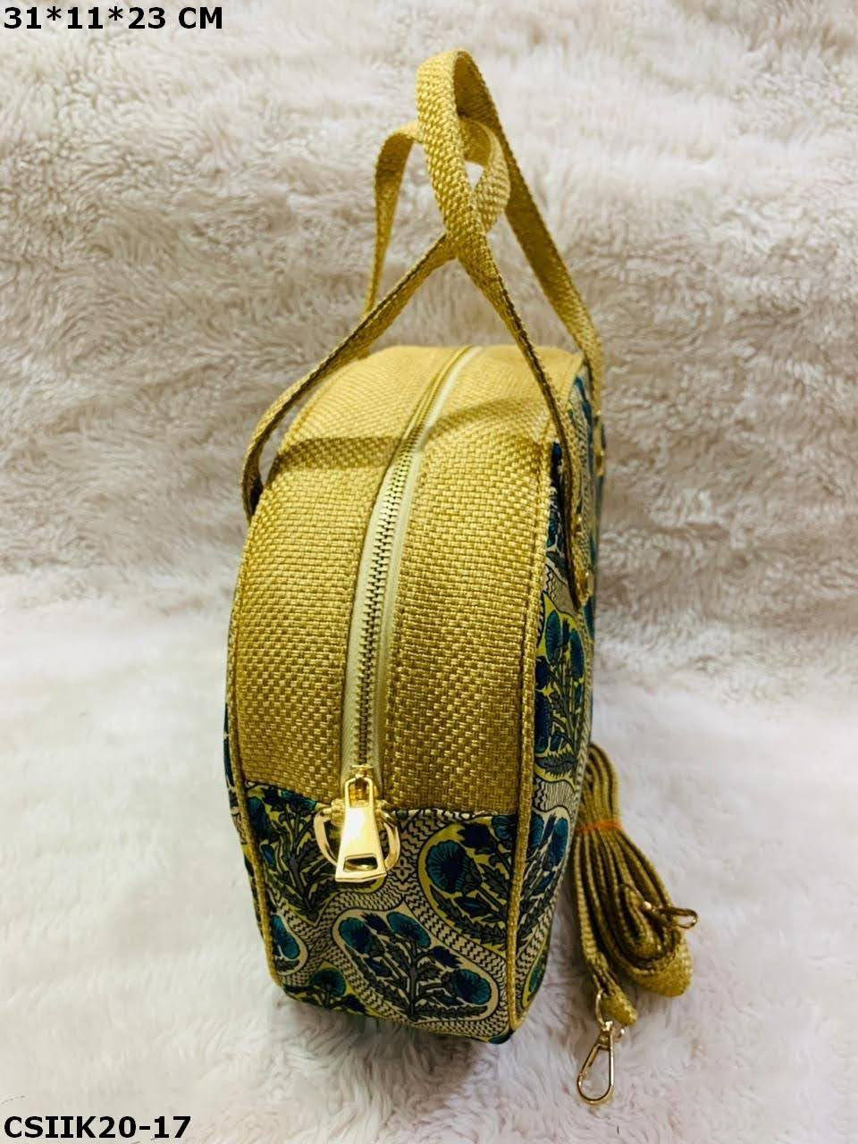 Thumbnail: Premium Ikkat Print Cotton Bags – Lightweight and Fashionable
