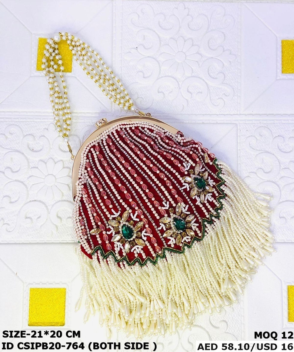 Thumbnail: Half Handle Frame Potli bags