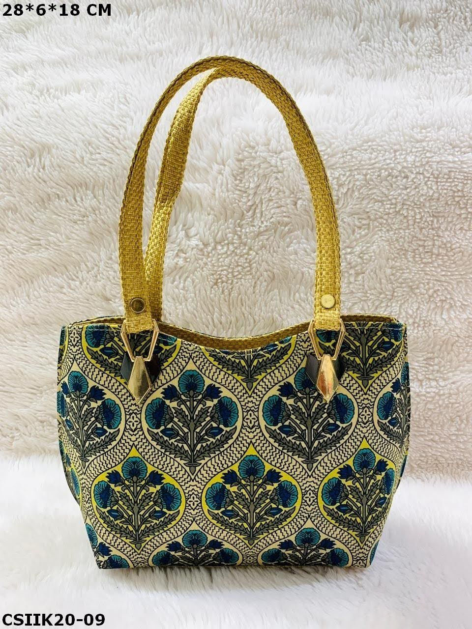 Thumbnail: Ikkat Cotton Hand Bags – Printed Designs for Every Occasion