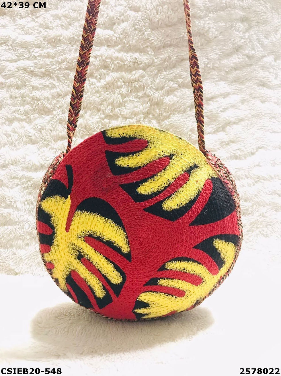 Thumbnail: Sustainable Jute Dari Cotton Printed Bags – Handcrafted and Stylish