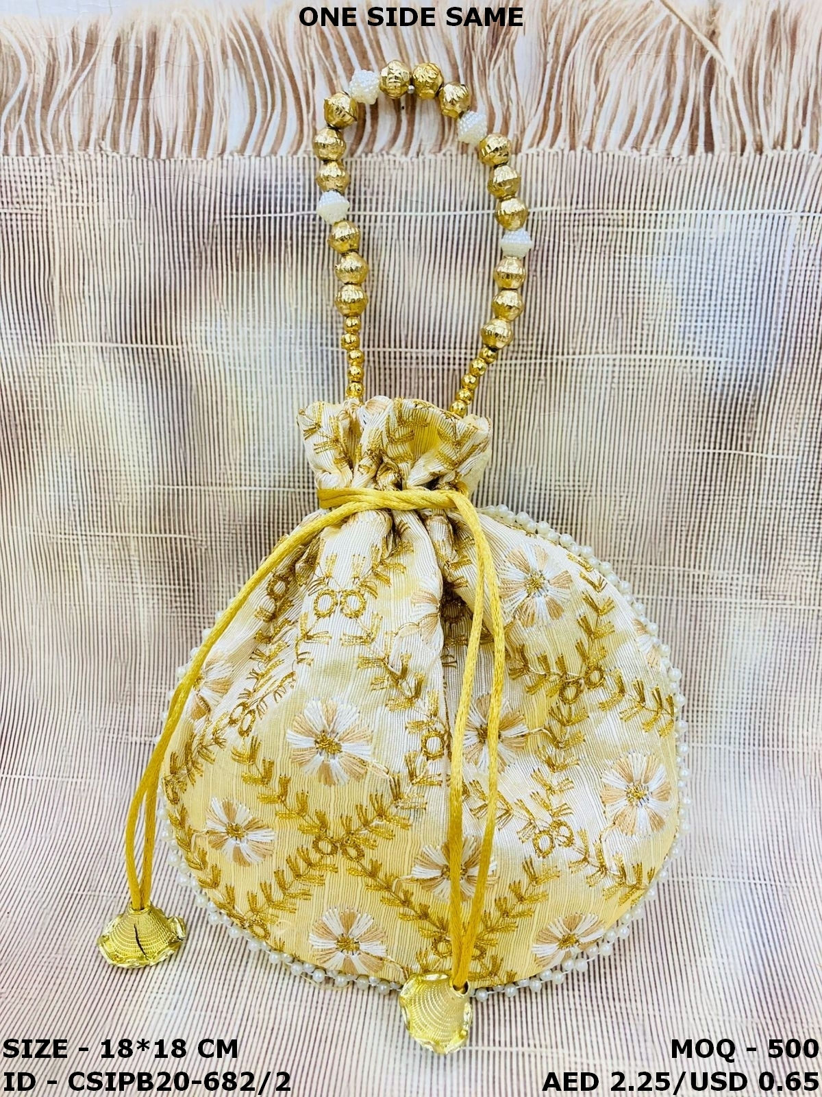 Stylish Embroidered Potli Batua Bags for Affordable Wedding and Corporate Gifts