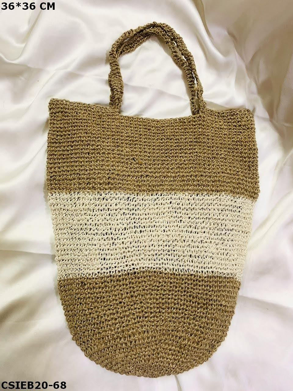 Thumbnail: Lightweight Handmade Raffia Crochet Bags – Perfect for Summer