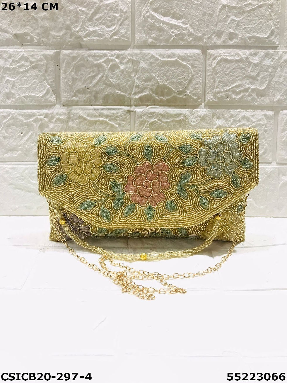 Thumbnail: Handcrafted Elegance Bridal Ladies Evening Clutch Bag for Glamorous Night