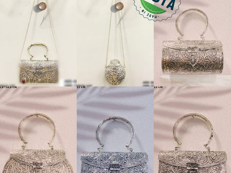 The Elegance of Handmade Clutch Bags: A Closer Look at the Latest Silver Brass Collection