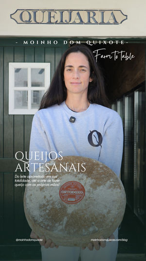 Visit to Ortodoxo Queijo artisan cheese workshop, Moinho Dom Quixote supplier