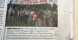 Autovía 5 Ya! con recelo, una canción y un festejo por el anuncio