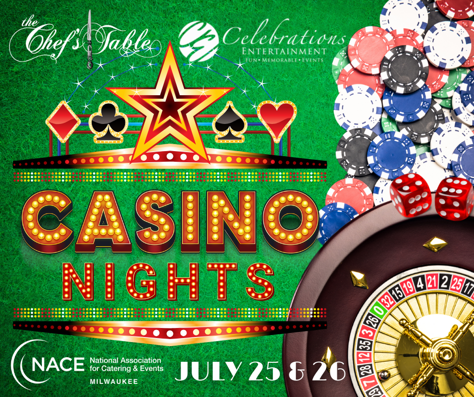 Interface de Casino Night montrant les jeux et options