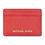 Thumbnail: Michael Kors Jet set travel card holder, Red