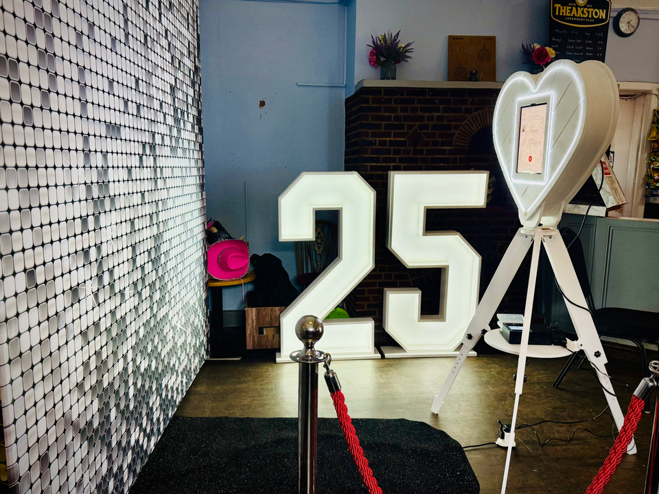 Wedding photo booth