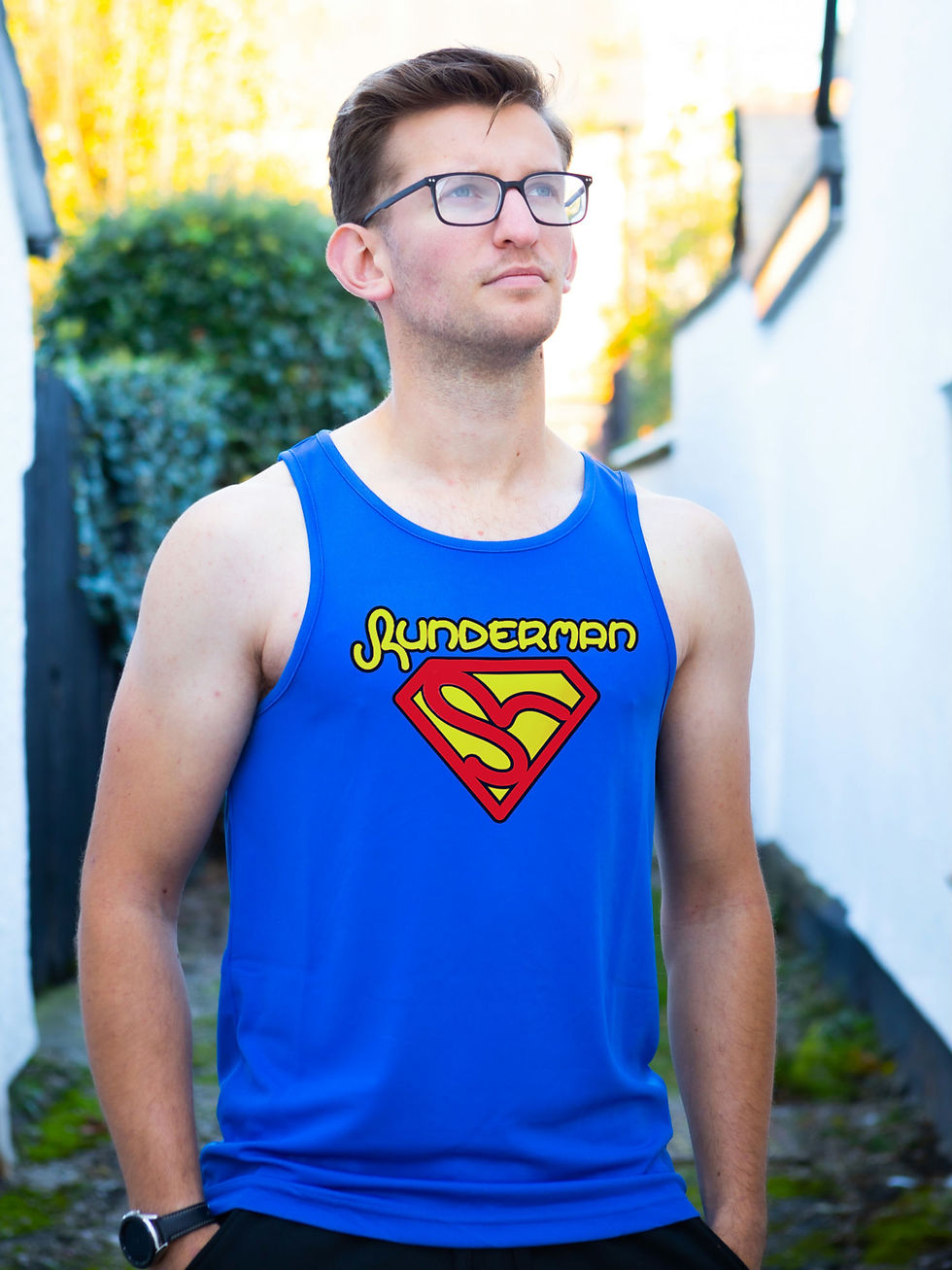 Thumbnail: Blue Superman Hero Racer Vest