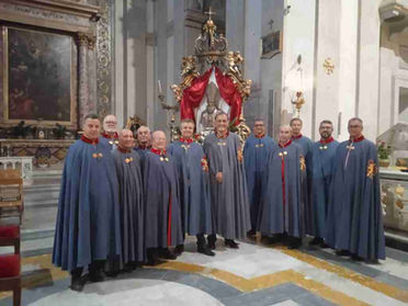 28.08.2022 - I Cavalieri della Tuscia e Sabina onorano Sant'Agostino d'Ippona a Viterbo