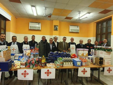 26.02.2020 - Donazione di derrate alimentari di prima necessità a Torino