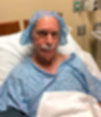 Greg Adams after first of two Whipple surgeries.