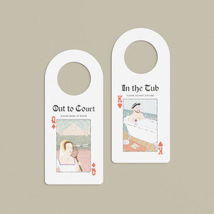 Mitre Hotel door hanger