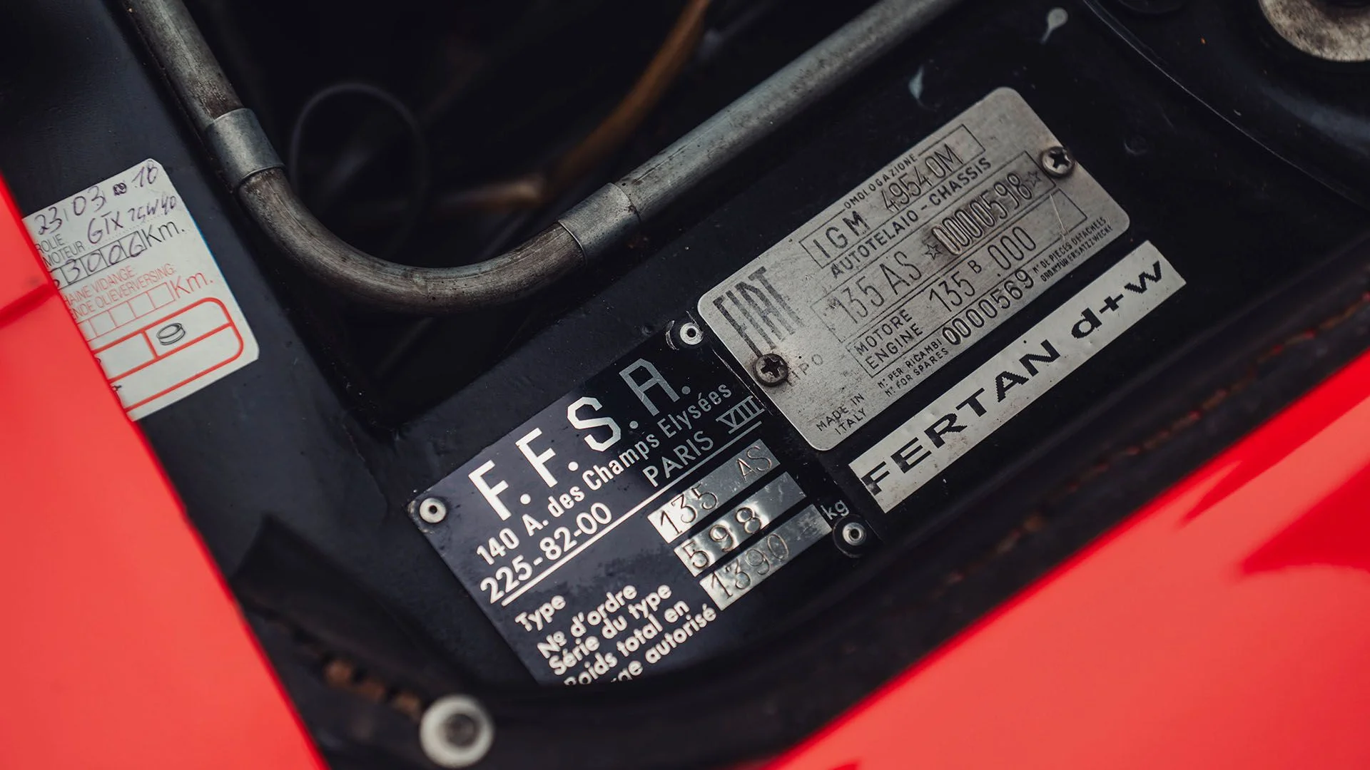 1967 Fiat Dino Spider Ex-Le Mans: Broad Arrow