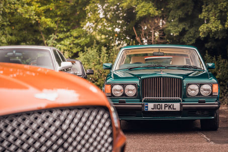 BENTLEY CELEBRA I 40 ANNI DEI SUOI PROPULSORI TURBO A GOODWOOD