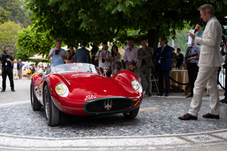 LA MASERATI A6GCS MM DEL 1954 SI AGGIUDICA IL PREMIO ASI AL CONCORSO D'ELEGANZA DI VILLA D'ESTE