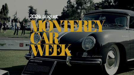Monterey Car Week 2024 - cosa succede nella settimana più calda della California