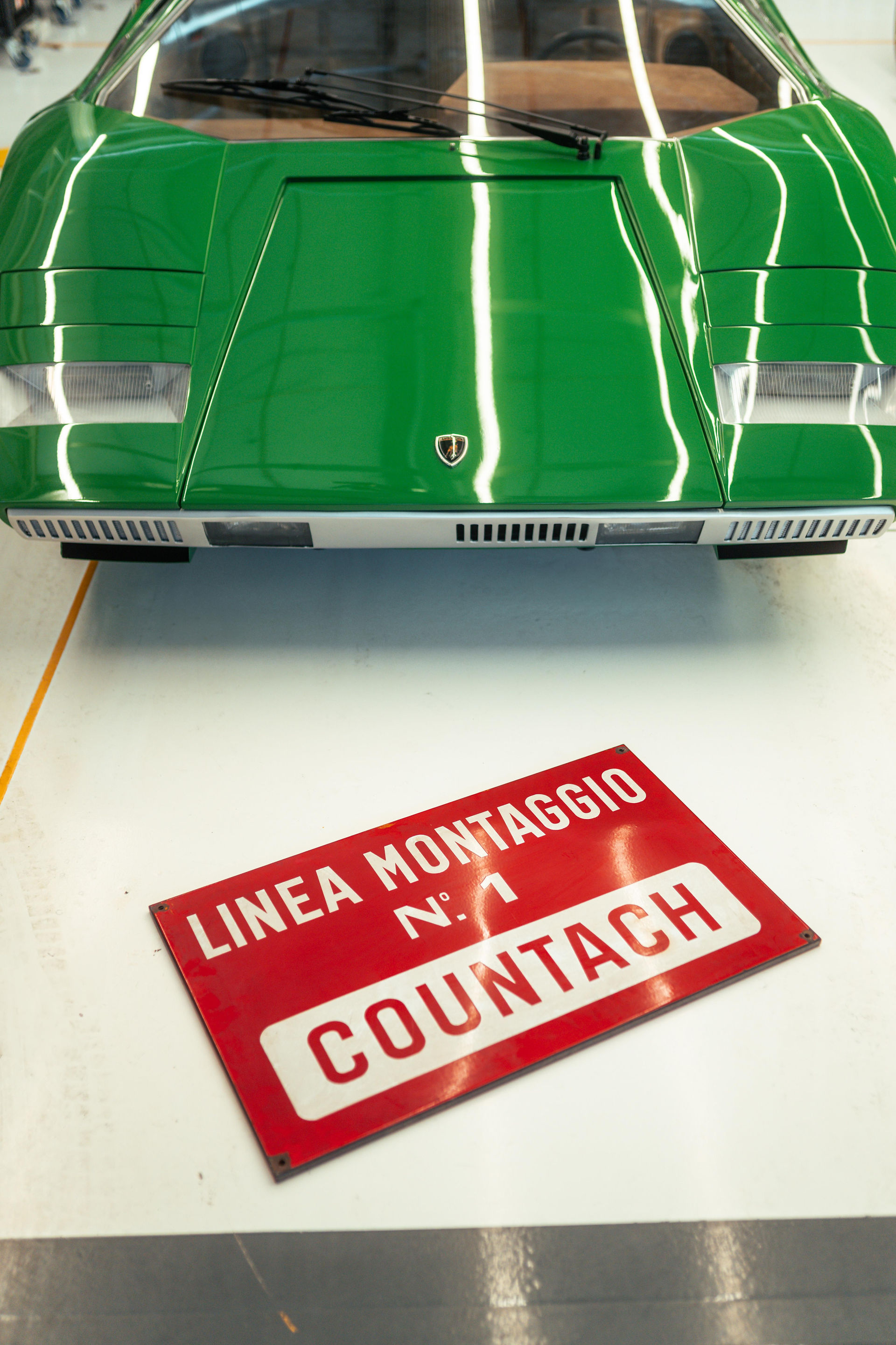 Countach linea montaggio