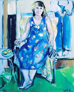 1983 - Janet, Acrylic on Canvas, 24x20 in