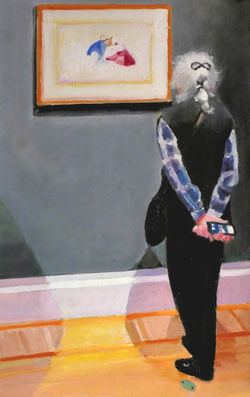 2018 - Rebecca, Mixed Media on Paper, 12 x 20 in_edited