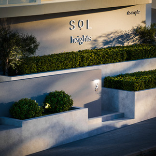Contemporary apartment development exterior in Agios Athanasios, Limassol with modern architectural design.
