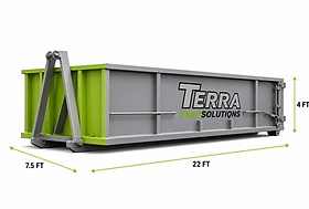 15 yard container