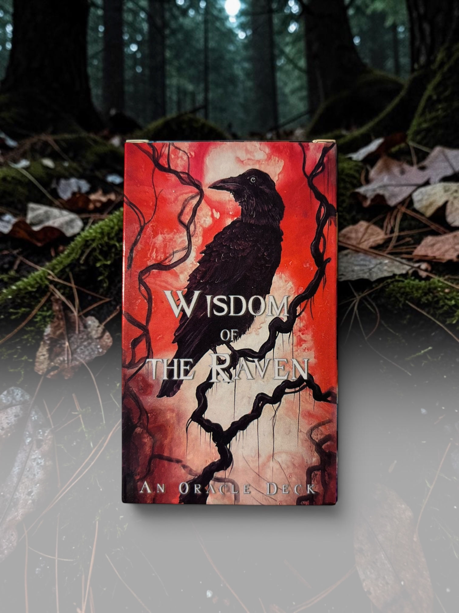 🐦⬛ Wisdom of the Raven Oracle Deck — Curated by Enchanted Creations