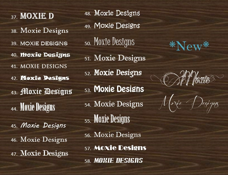 Thumbnail: 8"x 13" Classic hand lettered stall sign