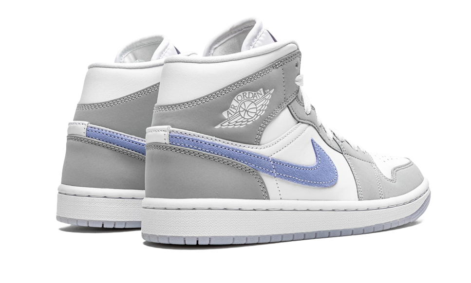 Nike Air Jordan 1 Mid 'Wolf Aluminum 