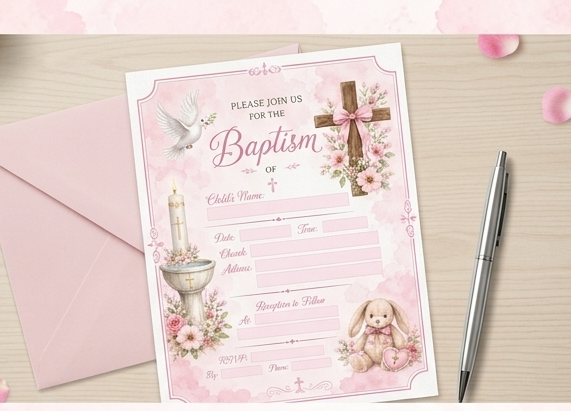 editable-girl-baptism-invitation-cute-pink-bunny-cross- dove