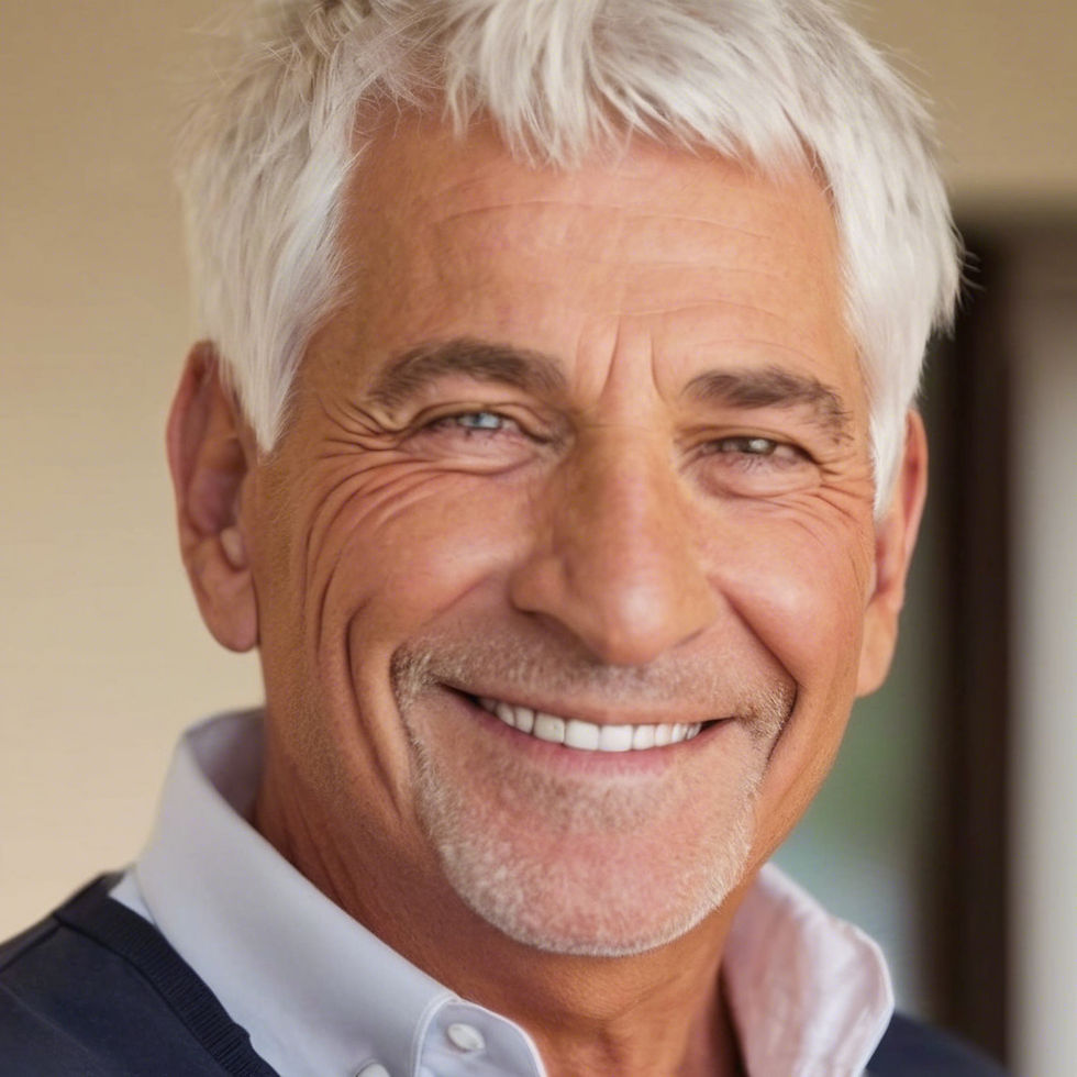 60 years old, short white hair, happy, australian, plumber.jpg