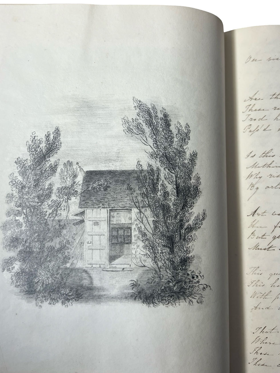 Thumbnail: A commonplace book belonging to William Gladstone's sister Anne, c1825-29