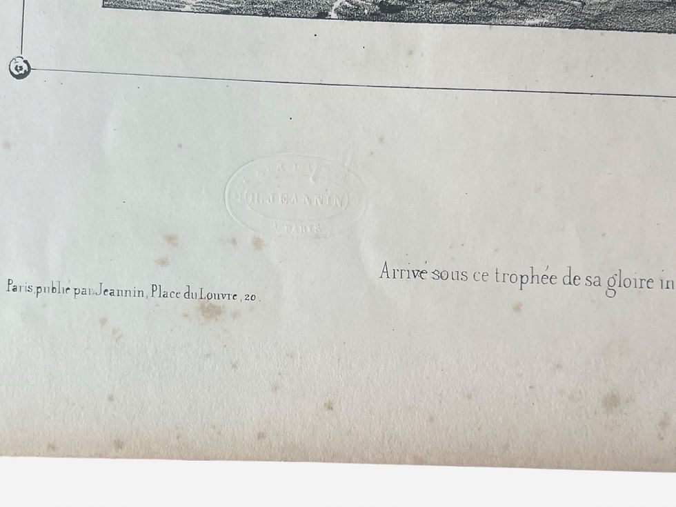 Thumbnail: Entree du Convoi de Napoleon a Paris from Retour en France by Victor Adam 1840