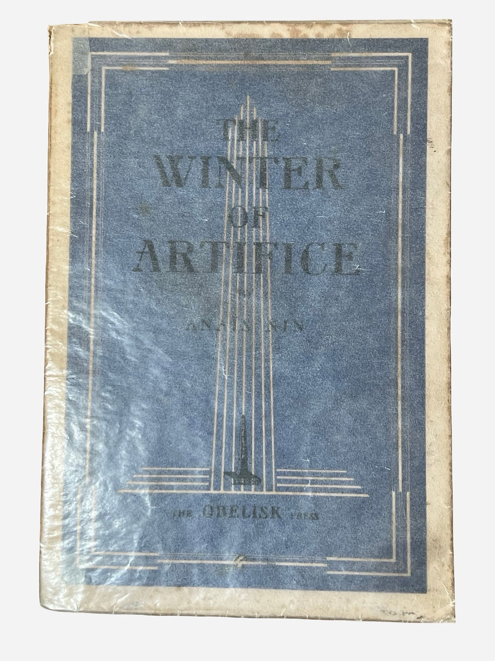 Thumbnail: The Winter of Artifice by Anais Nin first edition 1939