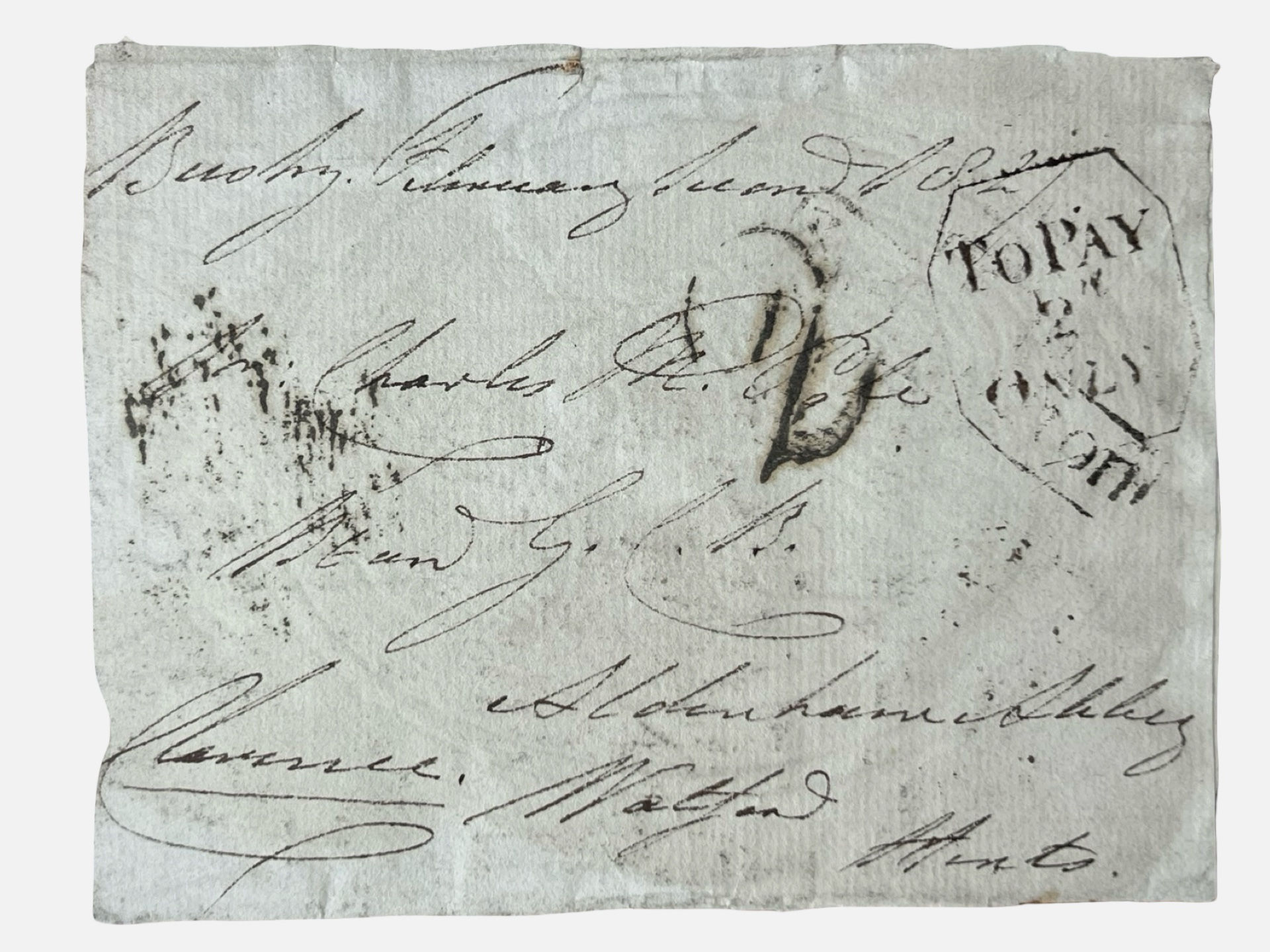 Autograph fragment signed by King of the United Kingdom William IV