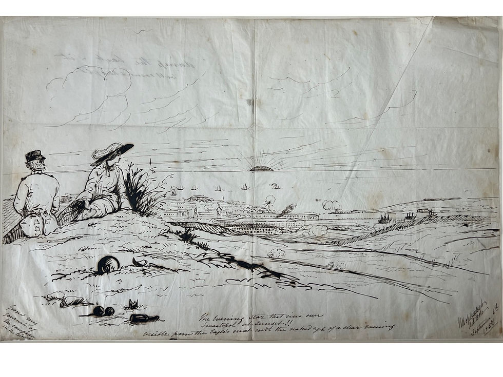 The Evening Star that Rises over Sevastapol by Henry Hope Crealock 1855