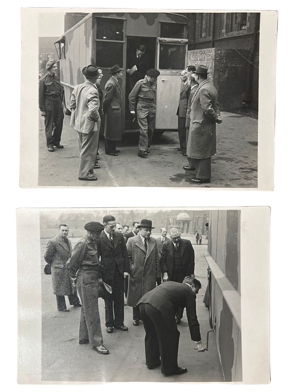 Thumbnail: A signed archive regarding FM Bernard Montgomery's Overlord operations room 1944