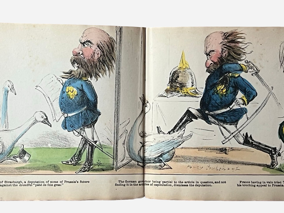 Thumbnail: Panorama of the Franco Prussian War by Percy Cruikshank 1870-1871