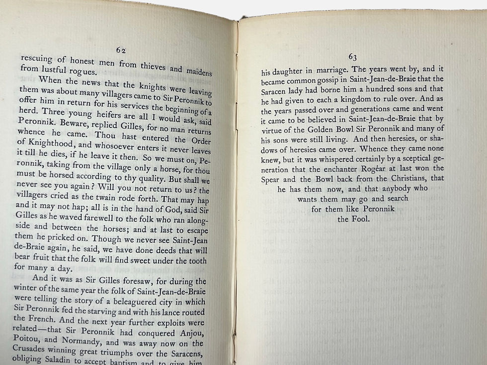 Thumbnail: Peronnik The Fool signed by George Moore first Hours Press 1928